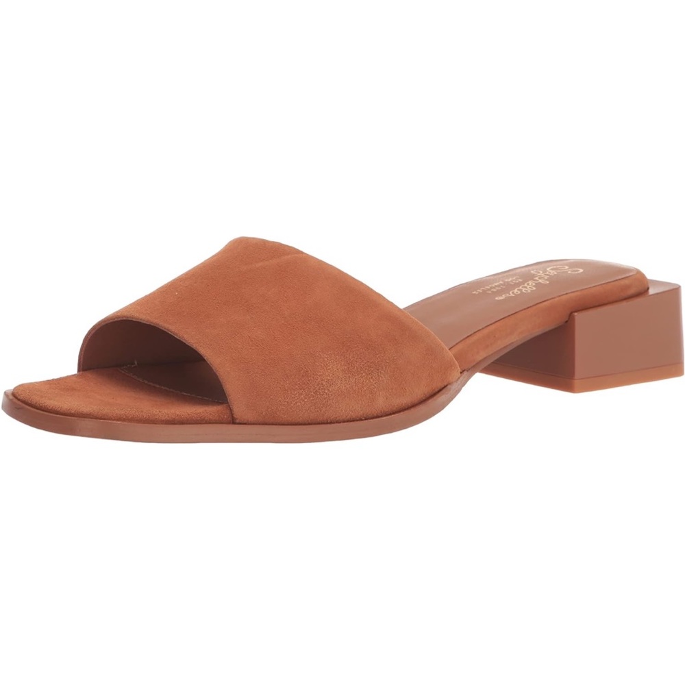 Seychelles Low Heeled Sandal cognac tan colored